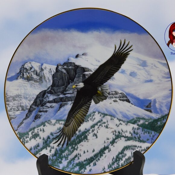 RARE! Complete Set 8-PC 1988 Majesty of Flight Limited Edition Numbered Plates - Picture 5 of 17